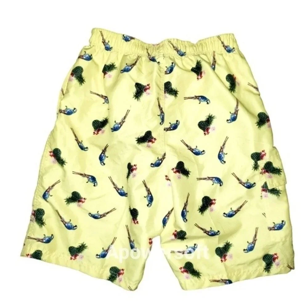 Parrot Print Board Shorts